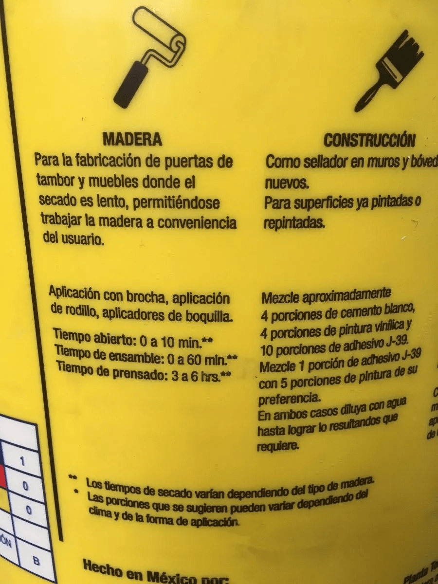1323721 Cubeta de Pegamento Dorus Resistol J-39 de 18kg LOCTITE