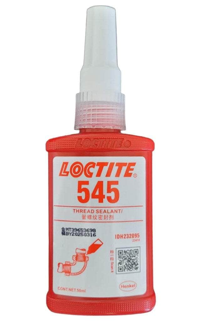 LOCTITE 545 de 50ml Fijador de Roscas Resistencia Alta y Altas Temperaturas LOCTITE