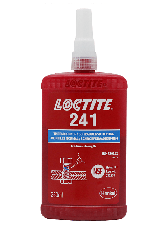 LOCTITE 241-250ml Loctite 241 de 250 ml Fijador de Roscas Resistencia Media LOCTITE