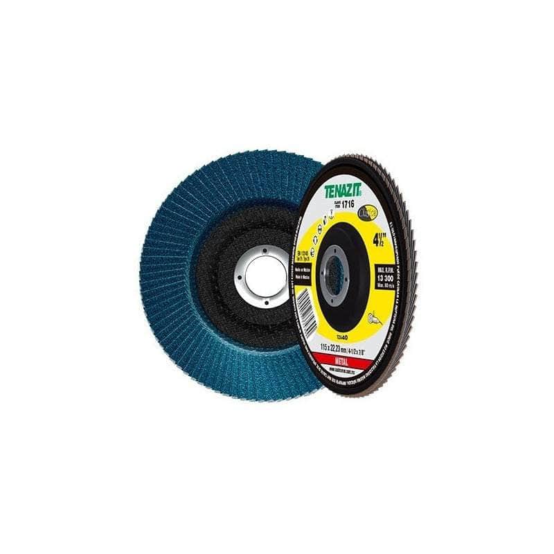 1716 Tenazit 1716, Disco Laminado Tenazit Grano 40, 4-1/2 X 7/8 New MARINOS DEL GOLFO