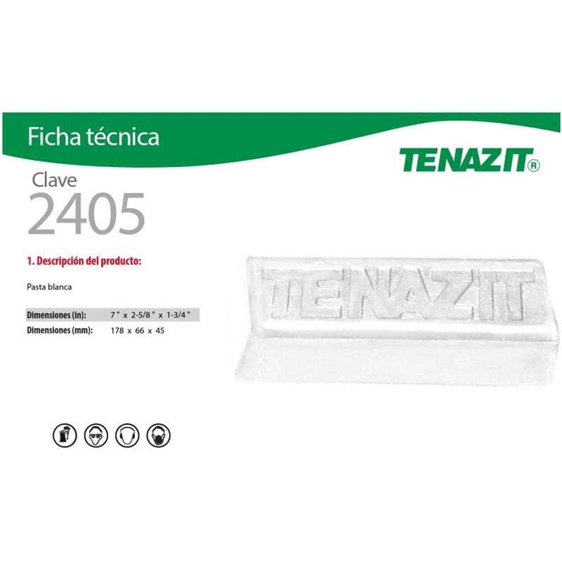 2405 Tenazit 2405 Pasta Para Pulido Blanca Grande New MARINOS DEL GOLFO