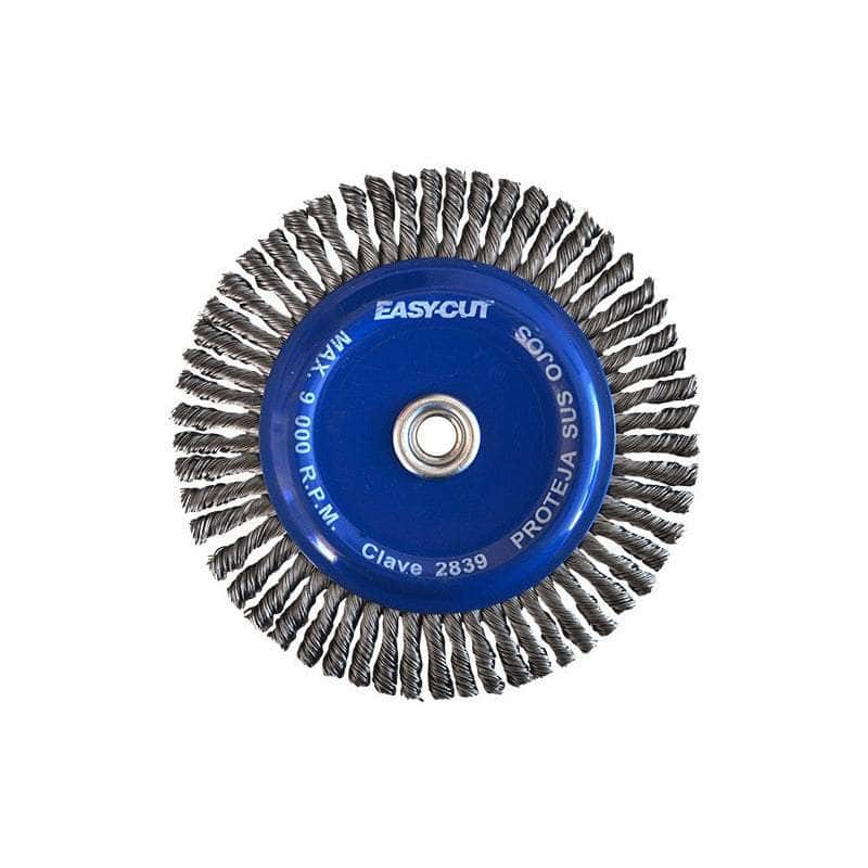 2839 Tenazit 2839 Cepillo Circular Inoxidable Trenzado 7 Pulgadas New MARINOS DEL GOLFO