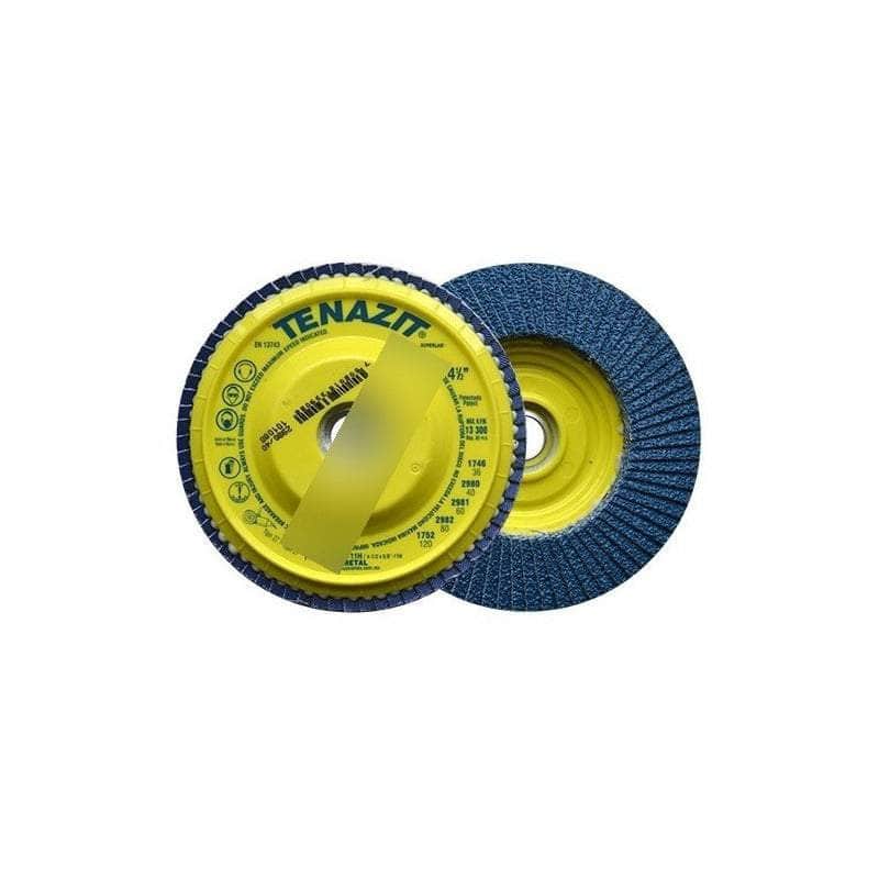 2980 Tenazit 2980, Disco Laminado Zirconio Grano 40, 4-1/2 PuLG New MARINOS DEL GOLFO