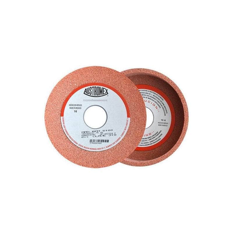 318 Austromex 318 Rueda Naranja Vitrificada Esmerilado 6 Pulgada MARINOS DEL GOLFO