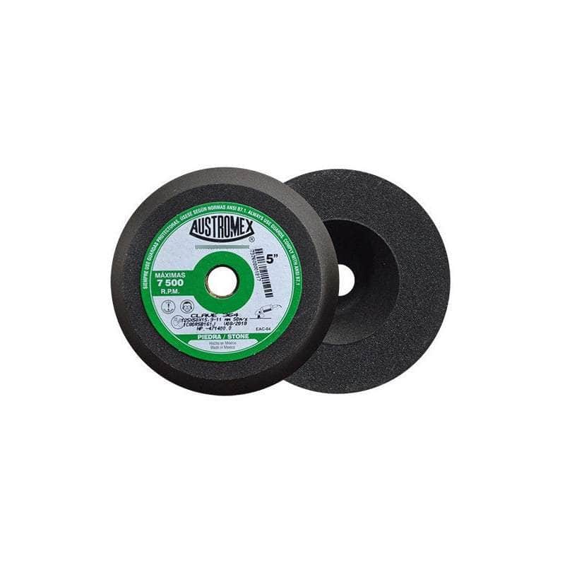 364 Austromex 364 Copa Grano 80 Desbaste Piedra 5 X 2 X 5/8 PuLG MARINOS DEL GOLFO