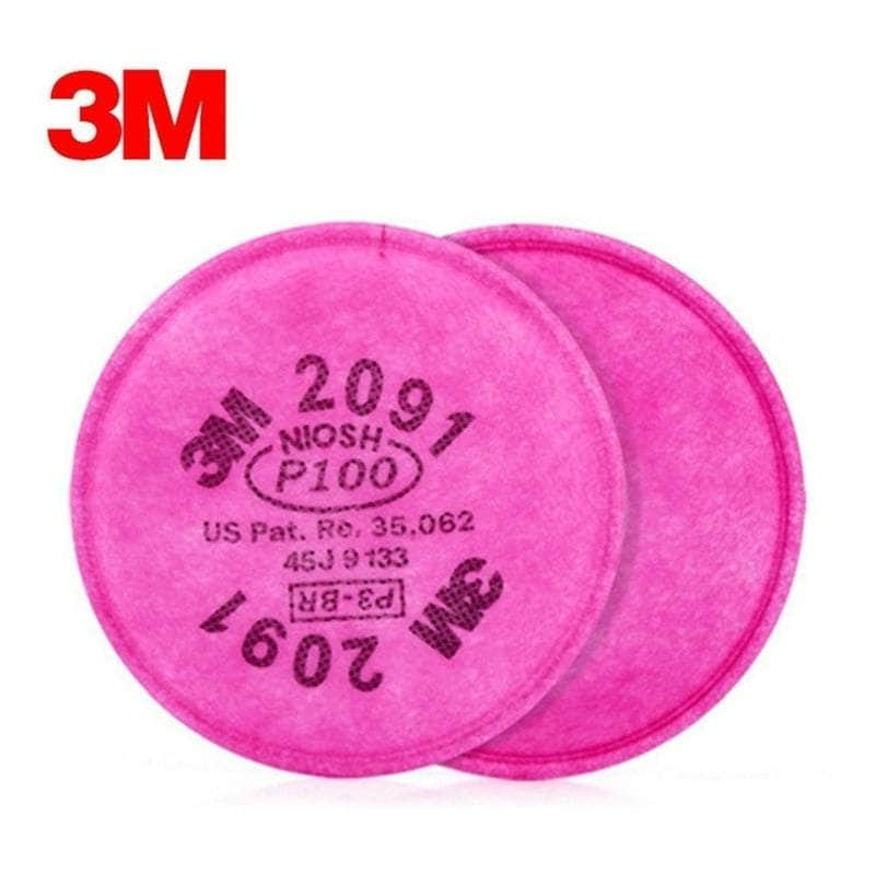 3M-2091 3M 2091 Filtro para particulas P100 HEPA (par) 3M