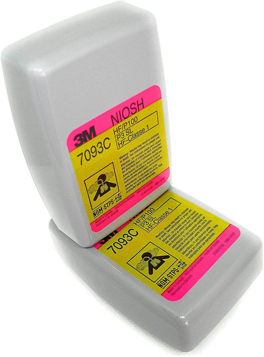 3M-7093C 3M 7093C Filtro Fluoruro de Hidrogeno P100 Vapor Organico y Gas Acido 3M