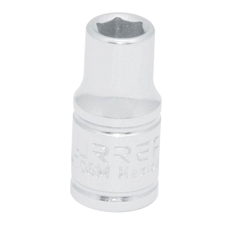 4704M Dado métrico cuadro de 1/4", 6 puntas, 4 mm, cod.4704M Urrea Urrea