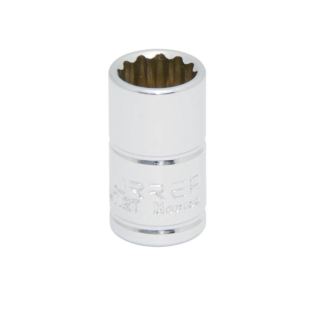 4711T Dado en pulgadas cuadro de 1/4", 12 puntas, 11/32", cod.4711T Urrea Urrea