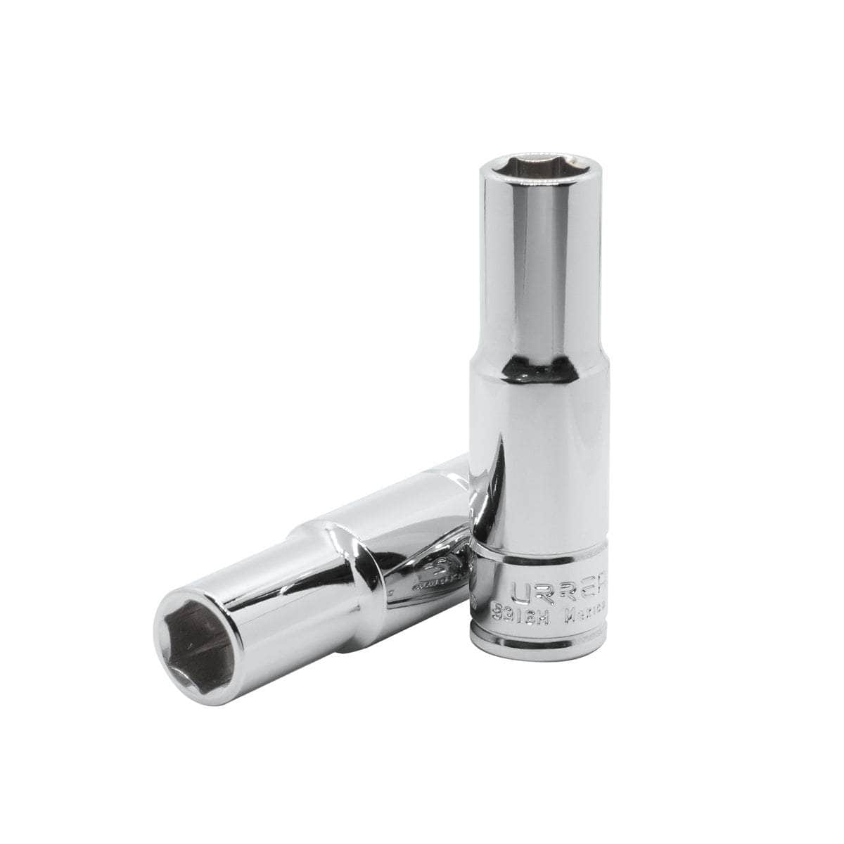5318H Dado largo en pulgadas cuadro de 1/2", 6 puntas, 9/16", cod. 5318H Urrea Urrea