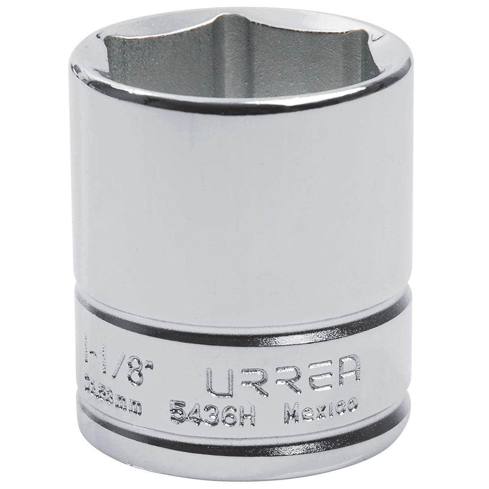 5436H Dado en pulgadas cuadro de 1/2", 6 puntas, 1-1/8", cod. 5436H Urrea Urrea