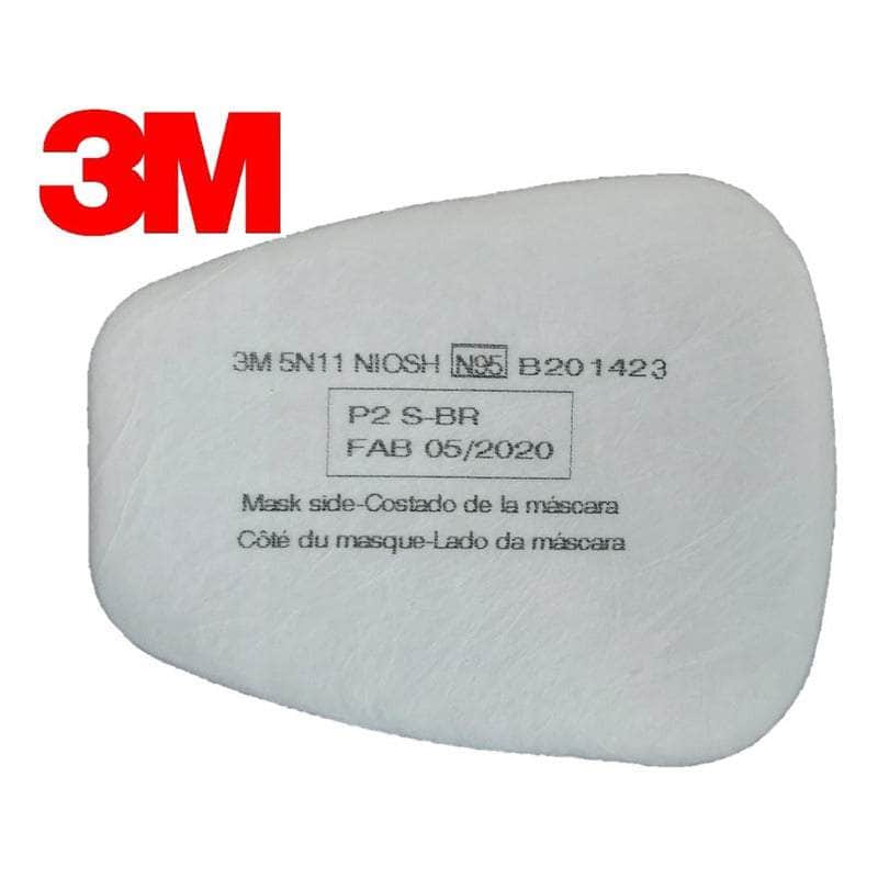 5N11 (PAR)+ 501 (PAR) 1 Par De Retenedor 3M 501 con 1 Par De Prefiltros 5N11 3M MARINOS DEL GOLFO