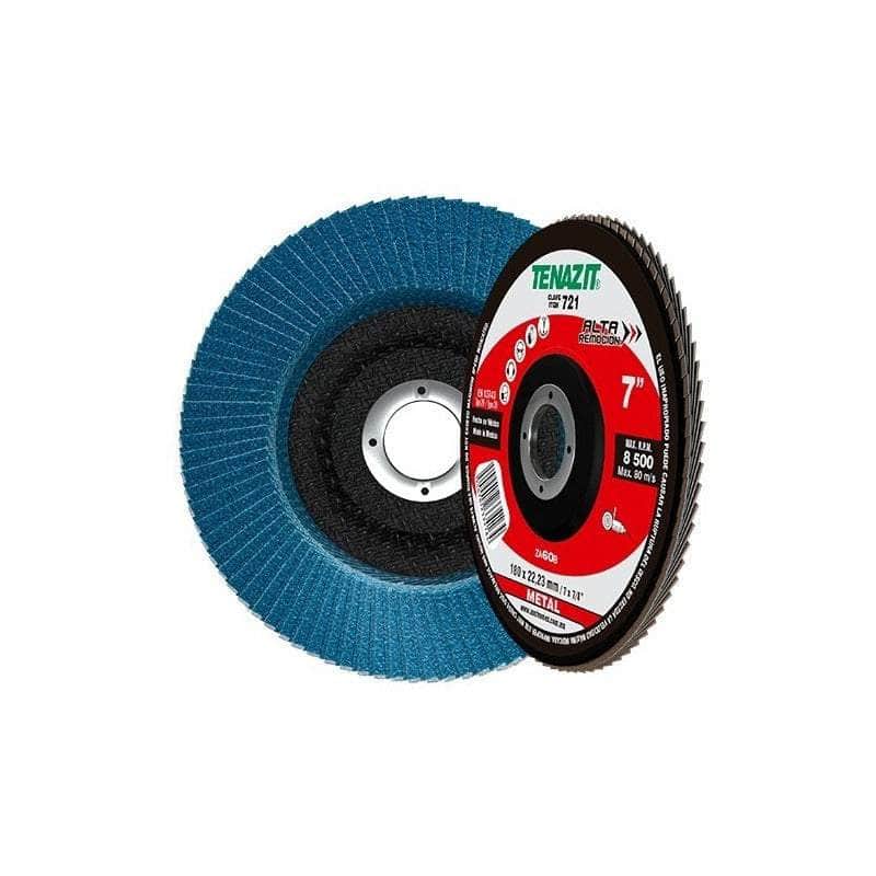 721 Tenazit 721, Disco Laminado Grano 60, 7 Pulgadas, Austromex MARINOS DEL GOLFO