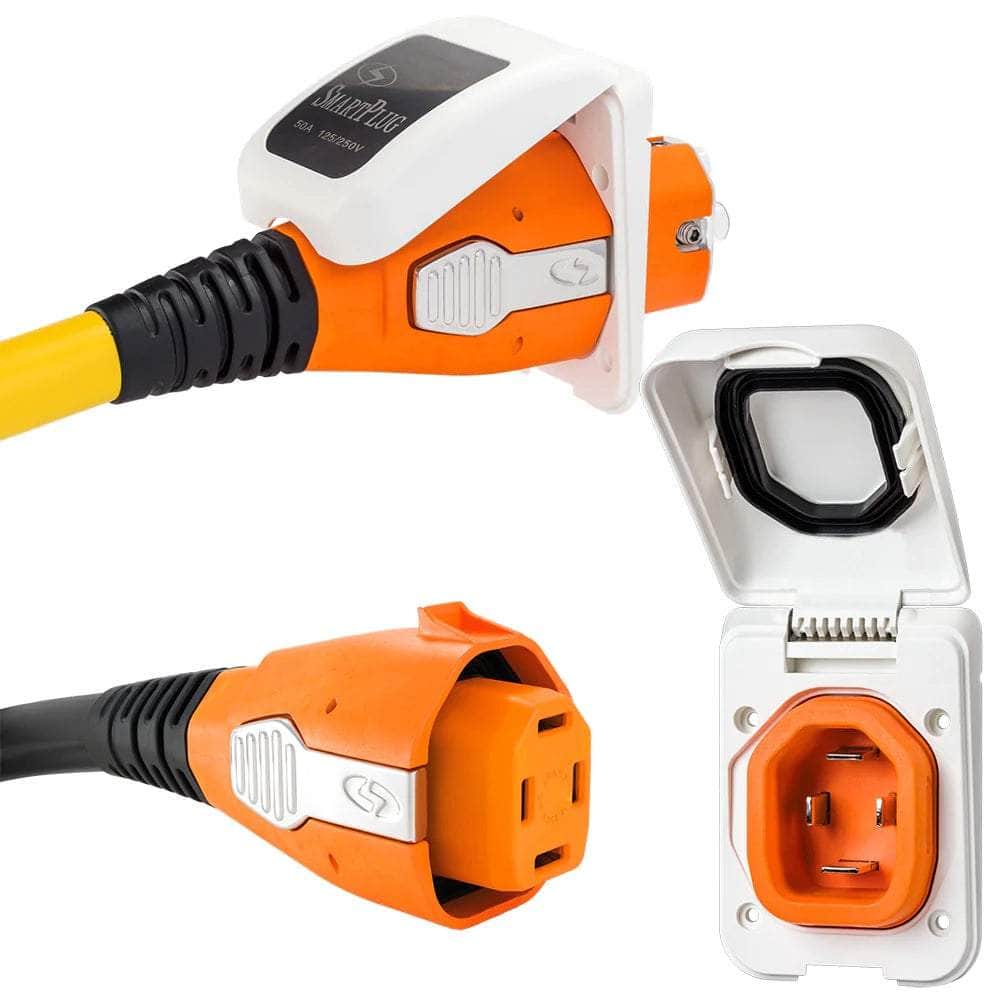 B50ASSYPW SmartPlug B50ASSYPW 50A 125V 250V Combo Kit Conector MARINOS DEL GOLFO