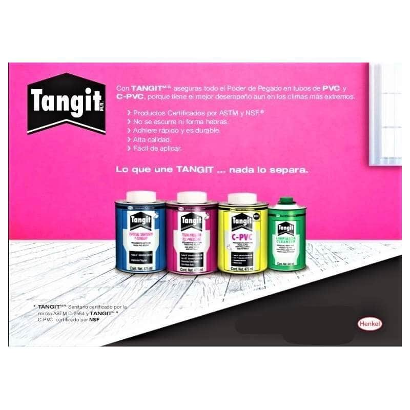 DE PTT06M Tangit Rosado Toda Presión De 125 Ml Cemento Para Pvc New GRUPO TMG