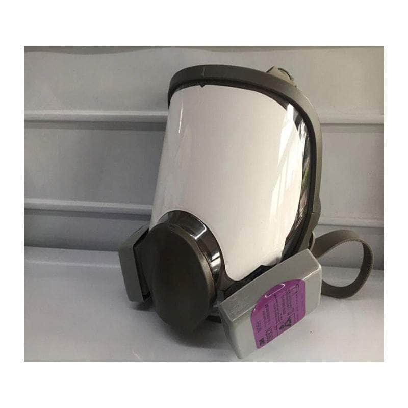 DERMACARE6800+7093 Respirador Mascarilla Fullface 6800 Con Filtros 3m 7093 P100 MARINOS DEL GOLFO