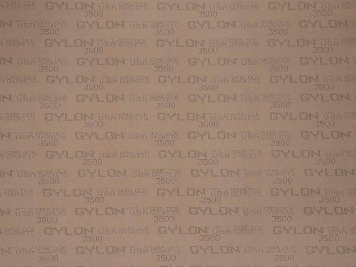 GARLOCK GYLON 3500 Garlock Gylon 3500 De 1/8 Hoja De Lamina De 60 X 60 Pulgadas GARLOCK