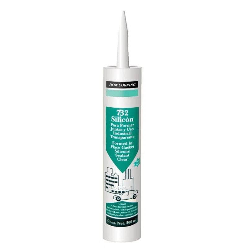 H0048 Silicon Dow Corning 732 transparente, cartucho de 300ml DOW CORNING