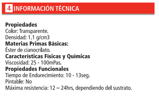 H0131 Resistol 911 Brocha, botella de 5grs RESISTOL