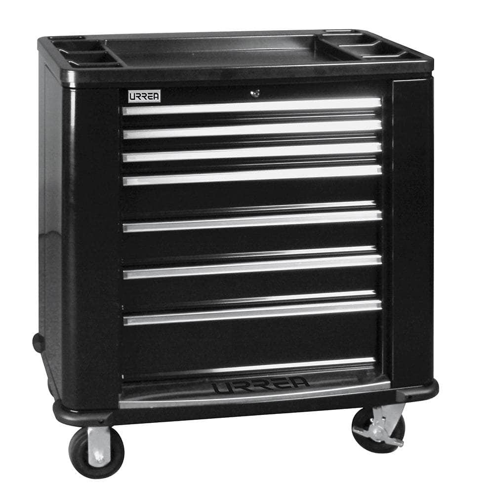 H35W7 Centro de trabajo móvil 7 gavetas 35" serie H, cod.H35W7 Urrea Urrea