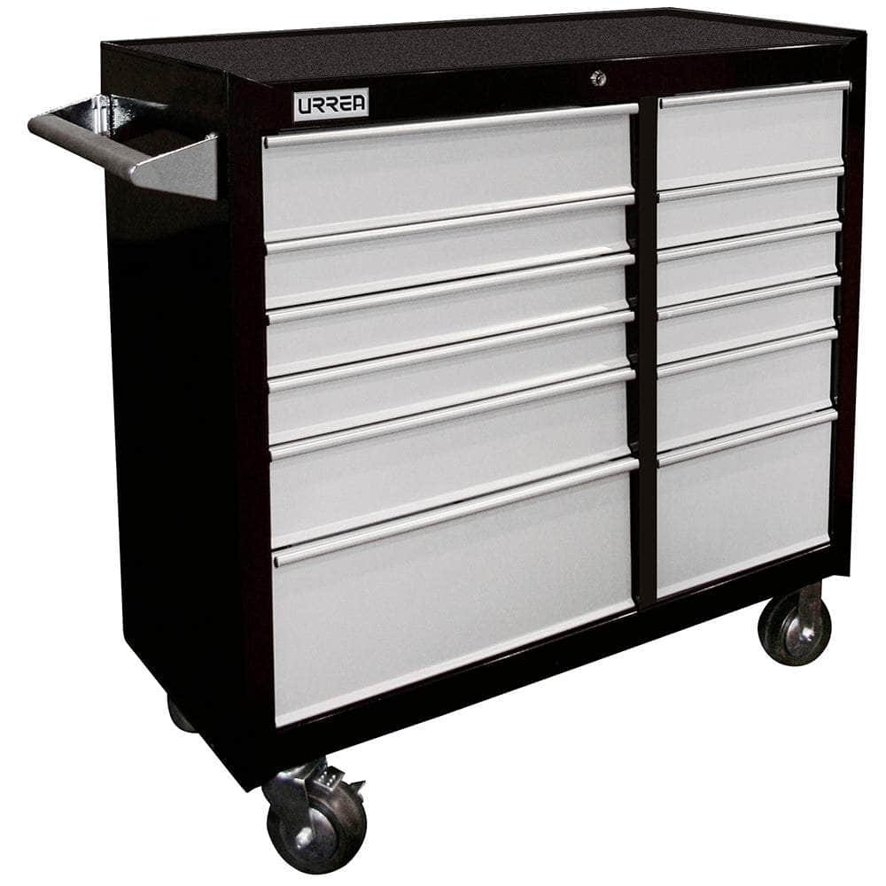 H41M12 Gabinete móvil 12 gavetas 41" serie H, cod.H41M12 Urrea Urrea