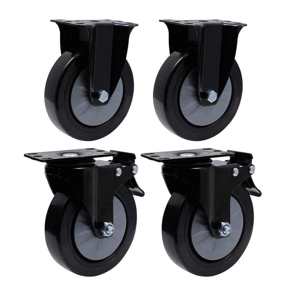 HDREF1 Juego de 4 ruedas de 5" para gabinetes serie HD, cod.HDREF1 Urrea Urrea