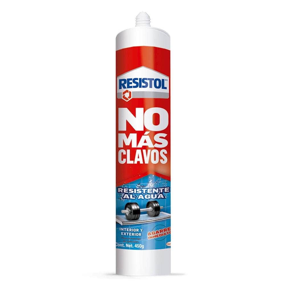 HENKEL-1708701 Resistol No Mas Clavos, Resistente al agua, 450grs RESISTOL