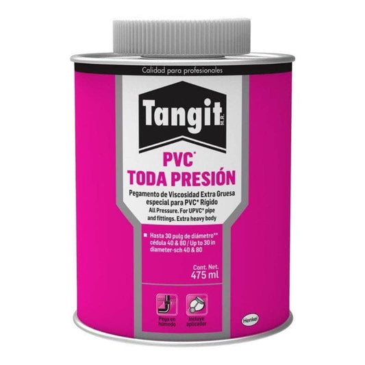 MLPTT09M Tangit Rosado Toda Presión De 475 Ml Cemento Industrial Pvc New GRUPO TMG