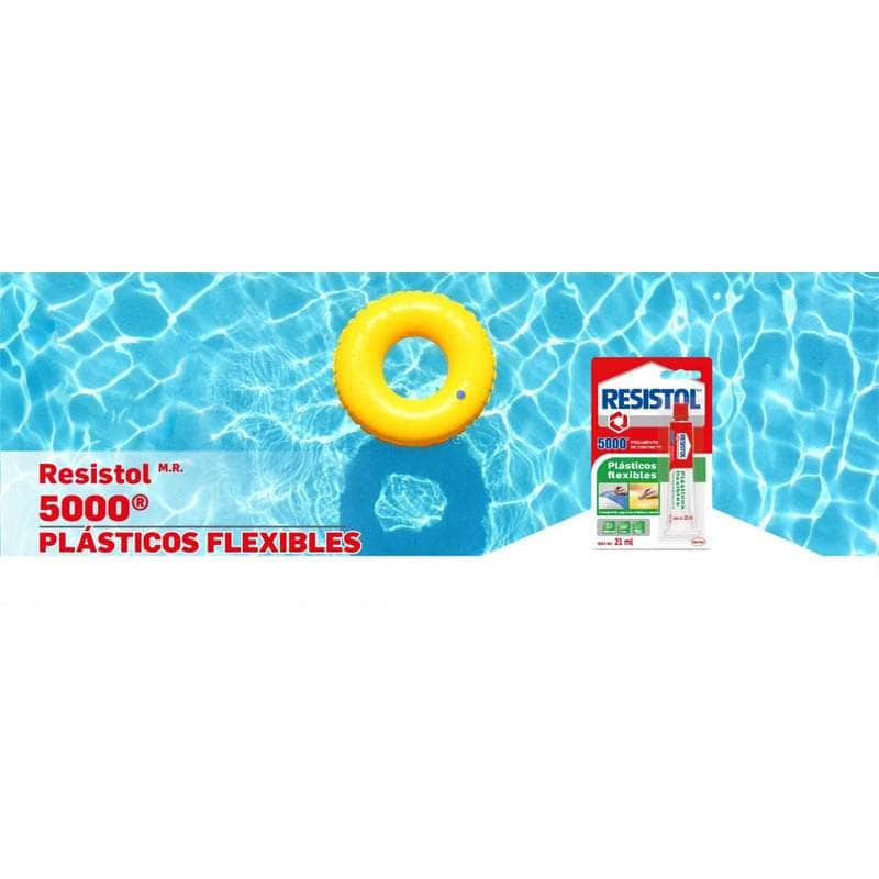 Resistol 5000 Plasticos Flexibles De 21ml MARINOS DEL GOLFO