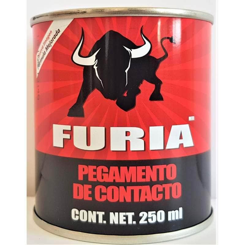 PE73250P Pegamento De Contacto Amarillo, Furia, Lata De 250 Ml GRUPO TMG