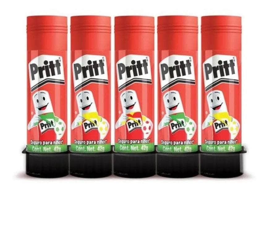 pritt42g Lapiz adhesivo Henkel Pritt de 42 gramos, 1 pieza PRITT