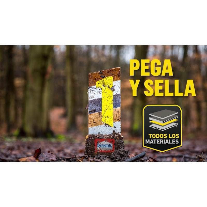 RE74350R Resistol Agarre Extremo, Resiste 350 Kg, Blanco, Tubo 446gr GRUPO TMG