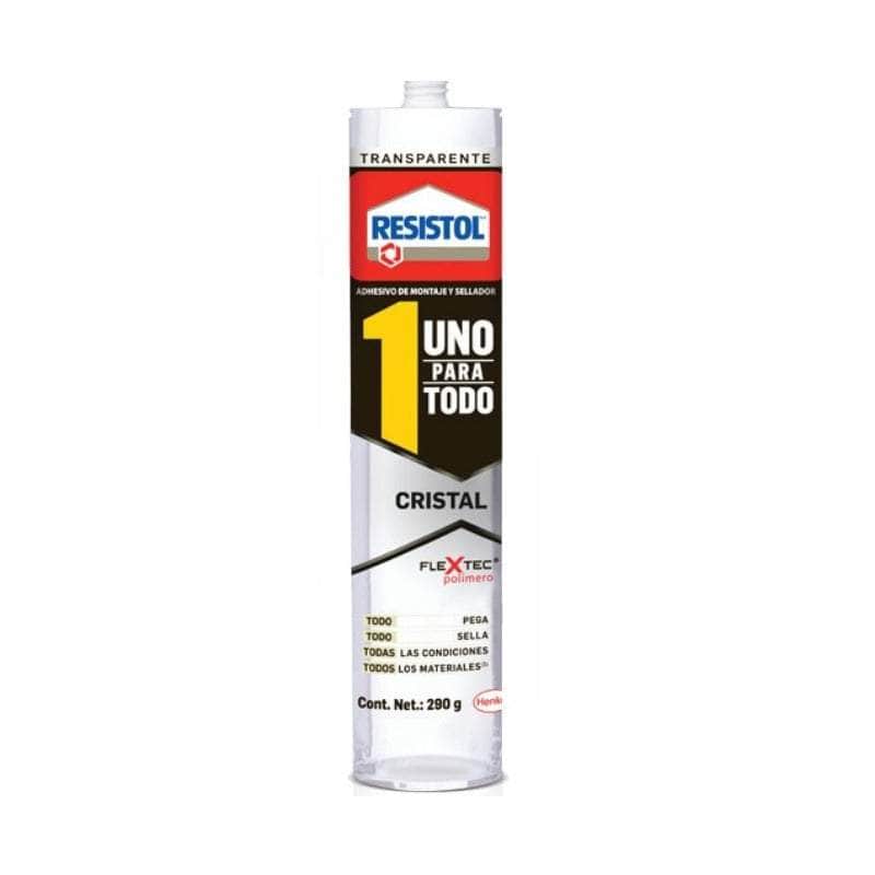 RESISTOL-CRYSTAL Resistol Uno Para Todo Crystal, Cartucho De 290 Gramos GRUPO TMG