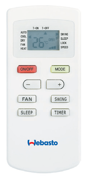 WEBASTO-5011396A 10,000 BTU FCF Platinum Aire Acondicionado para Barco, 115V | Webasto 5011396A WEBASTO