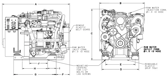 WESTERBEKE 7.5KW GAS Westerbeke 7.5 MCGA 7.5 KW Generador a Gasolina- 120/240 V, 60HZ, 1 Fase,1800RPM WESTERBEKE
