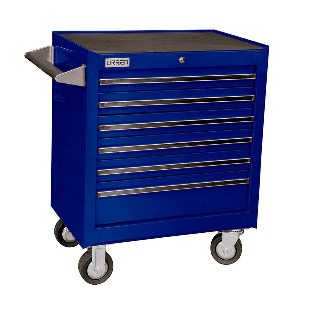 X27M6A Gabinete móvil 6 gavetas 27" azul serie X, cod.X27M6A Urrea Urrea