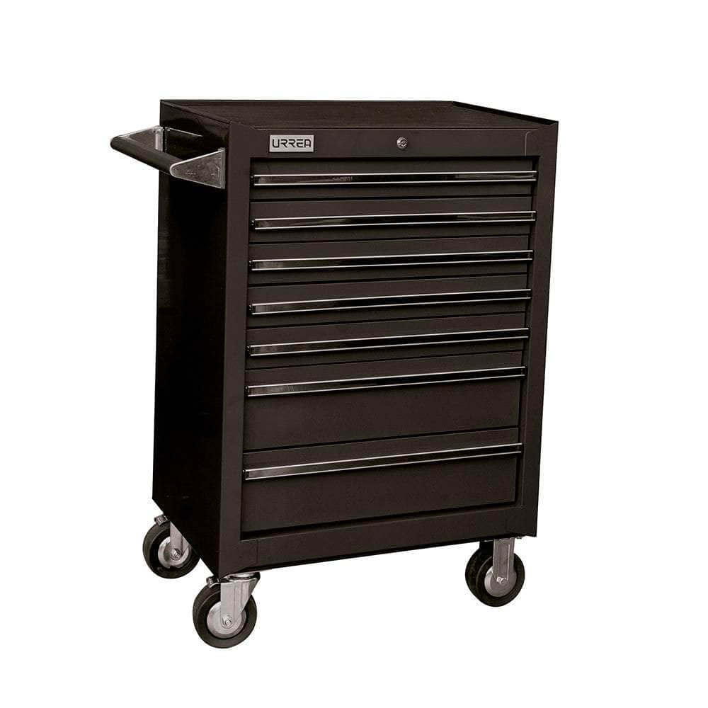 X27M7N Gabinete móvil 7 gavetas 27" negro serie X, cod.X27M7N Urrea Urrea