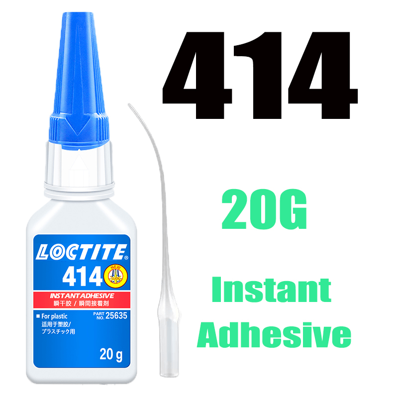 270809 LOCTITE 414 Adhesivo Instantaneo Super Bonder, Botella 20 gr, 270809 LOCTITE
