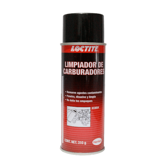 833654 LOCTITE Limpiador de Carburadores de 300 grs, 833654 LOCTITE