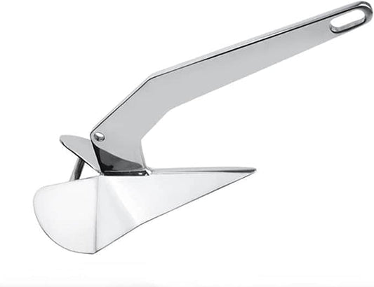 ANCLA DELTA 1KG Ancla Marina tipo Delta de 1kg (2.2 Lb) de Acero Inoxidable 316 MARINOS DEL GOLFO