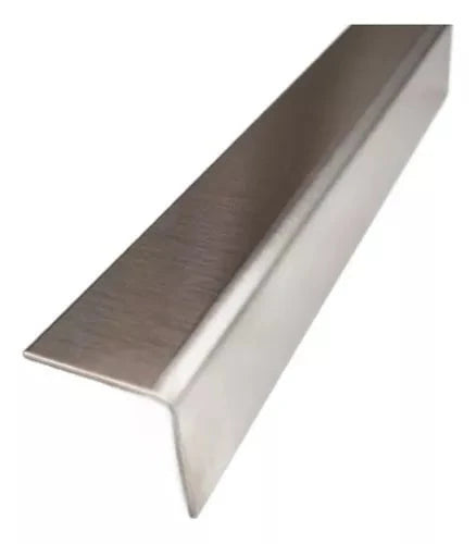 ANGULO DE ACERO INOXIDABLE 1 1/2" X 1 1/2" X 1/8" DE 6 METROS MARINOS DEL GOLFO