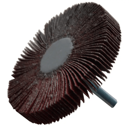 Austromex-923 Tenazit 923 Rueda flap de óxido de aluminio, grano 80 de 3" x 1/2" x 1/4" AUSTROMEX