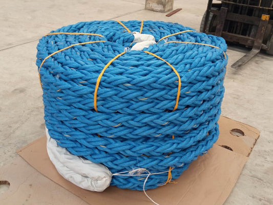 Cuerda Cabo Dan Line Polipropileno Nautico Trenzado de 3" (75mm),  Rollo de 220 Metros MARINOS DEL GOLFO