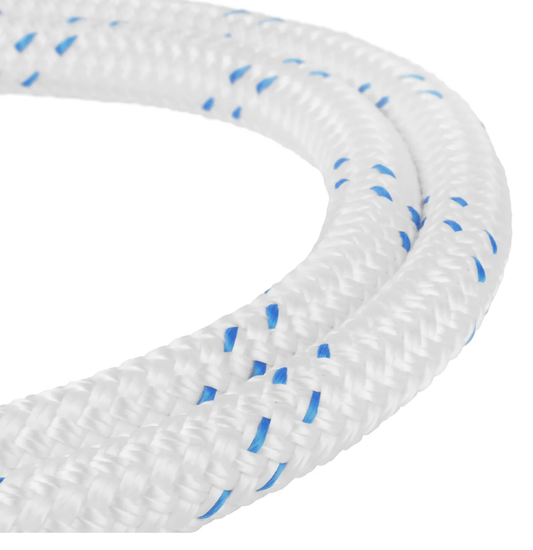 Cuerda Yacht Braid Doble Trenzado de Seda de 5/16" (8mm), 1 metro MARINOS DEL GOLFO