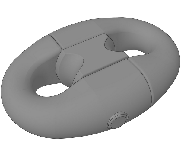 Grillete de Union para Cadena de Uso Marino de 17.5mm x 108mm, modelo NX3507543 MARINOS DEL GOLFO