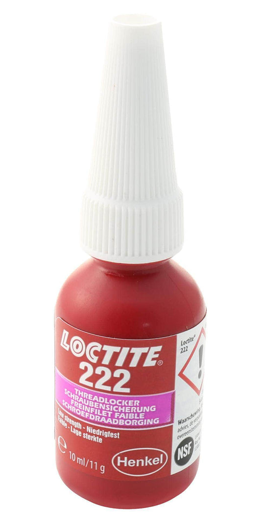 LOCTITE-222-10ml LOCTITE 222 Fijador de Tornillos Botella 10 ml LOCTITE