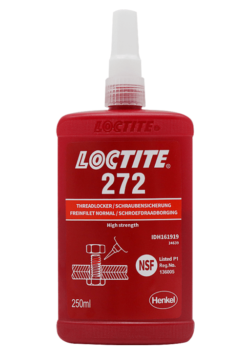 Loctite 272-250ml LOCTITE 272 de 250ml Fijador de Roscas Resistencia Alta y Altas Temperaturas LOCTITE