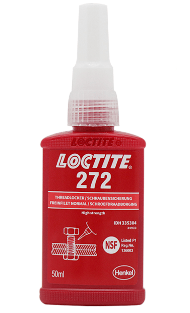 Loctite 272-50ml LOCTITE 272 de 50 ml Fijador de Roscas Resistencia Alta y Altas Temperaturas LOCTITE