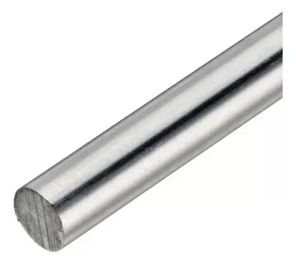 REDONDO SOLIDO DE ACERO INOXIDABLE DE 1/4" X 6.10METROS MARINOS DEL GOLFO