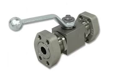 VALVULA DE BOLA DE 2 VIAS. DIAMETRO  42 MM CON TUERCA Y ANILLO DE SUJECION. MARINOS DEL GOLFO